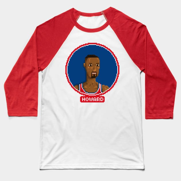 Juwan Howard Baseball T-Shirt by PixelFaces